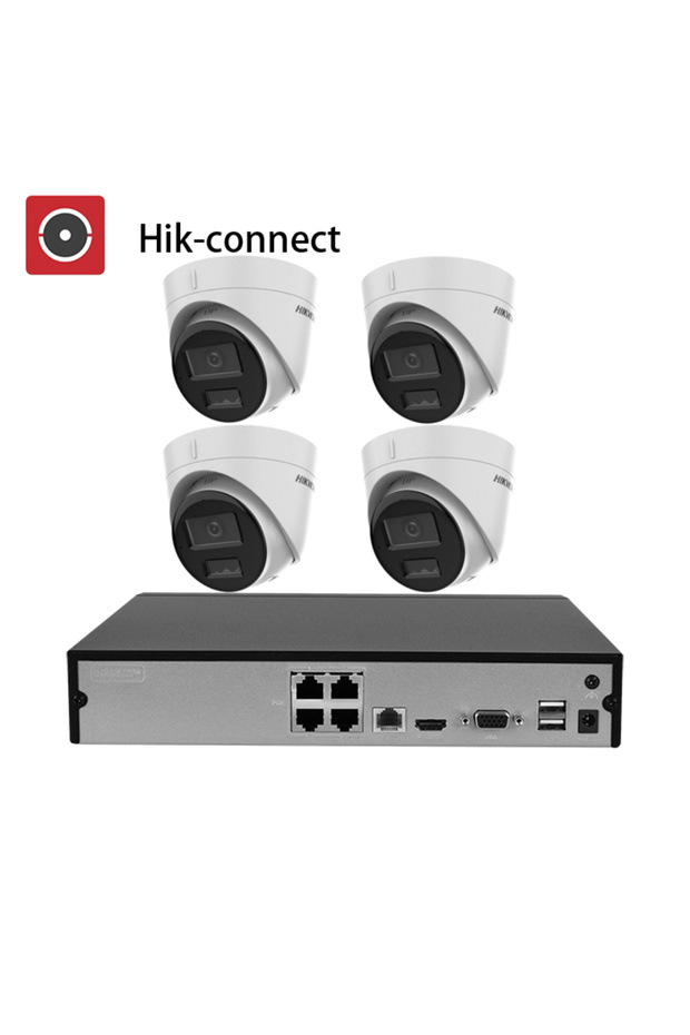 HIK OEM 5MP/6MP/8MP PoE CCTV Security Surveillance System - Motion Detection, Two-way Audio, 4/8/16 - 5