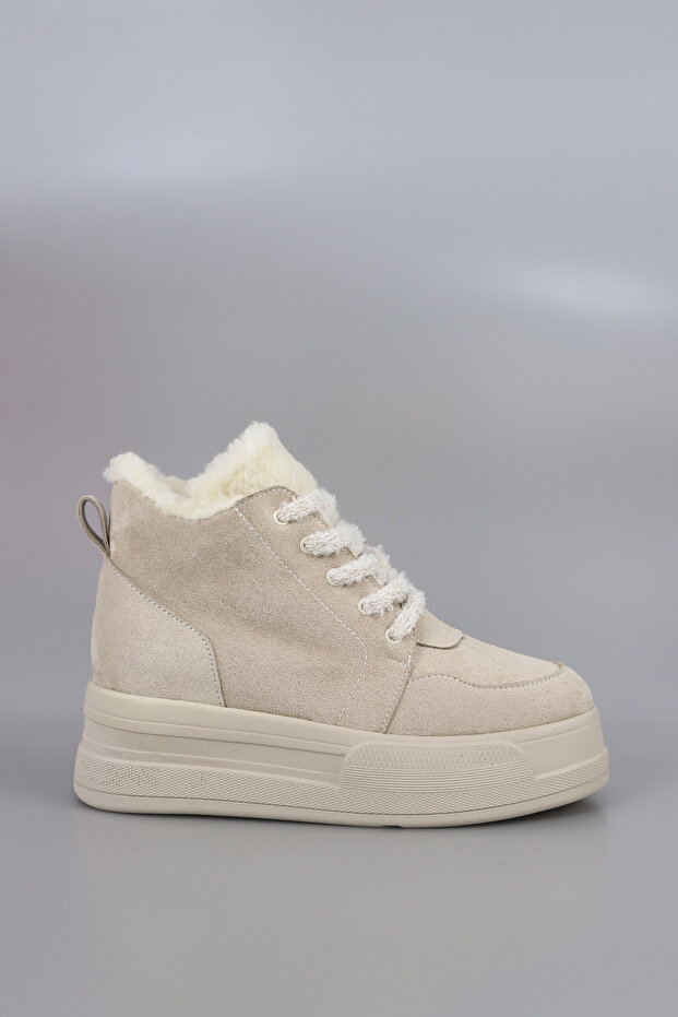 FRM 034 Kürk Detay Bağcıklı Bot - 1