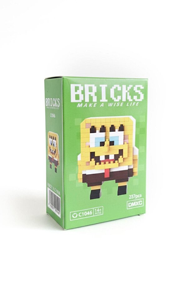 Sungerbob Bricks Yapı Oyuncak - 1
