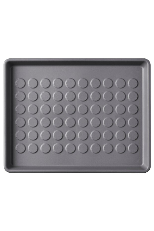BAGGMUCK Shoe mat, in/outdoor/grey, 46 x 35 cm