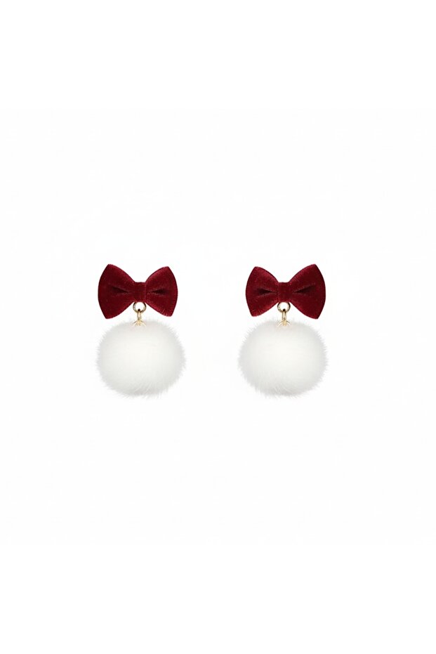 Puff Earrings 6176 - 1