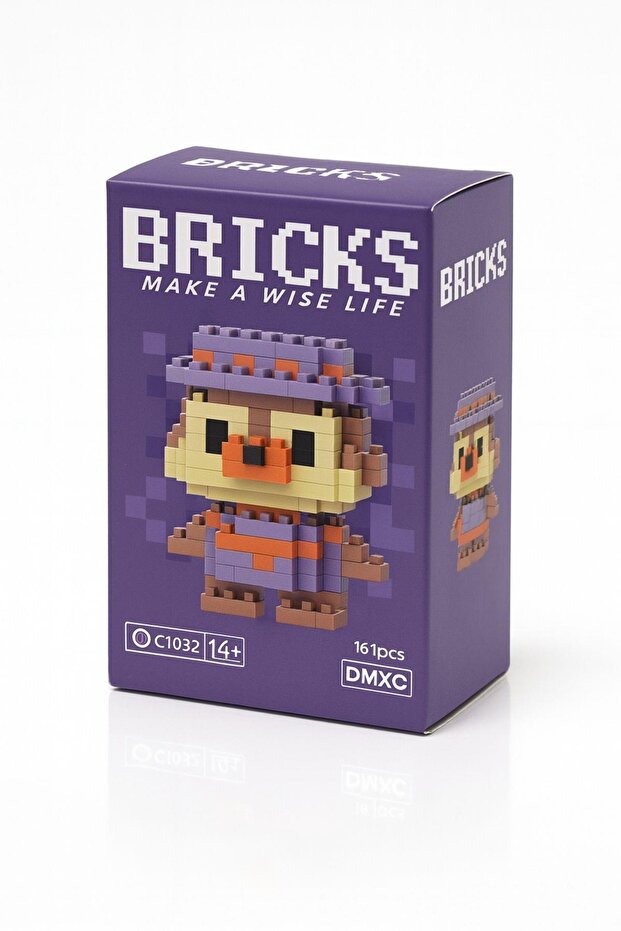 Mor Sincap Bricks Lego - 1