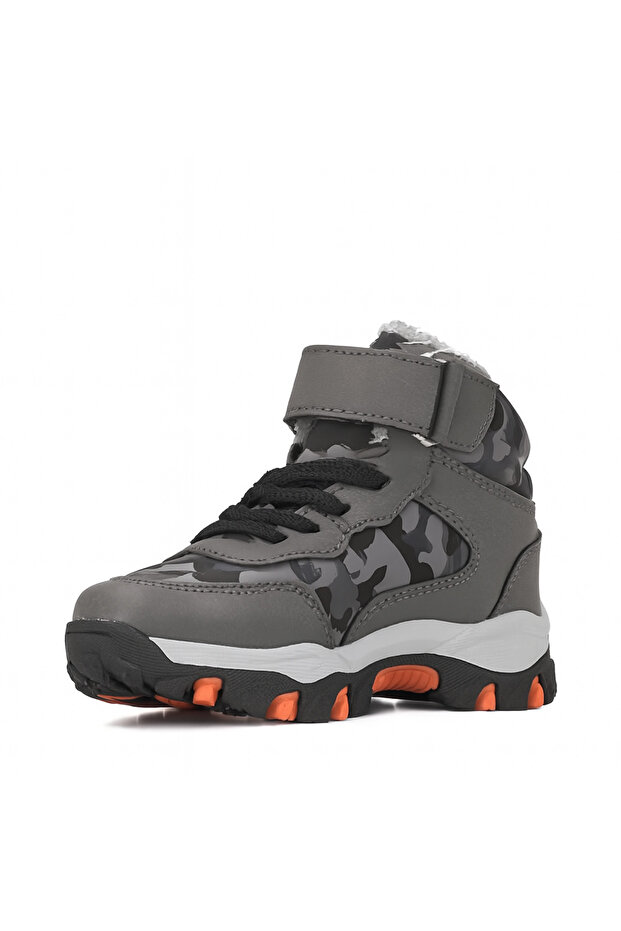 Çocuk Yünlü Soğuğa Dayanıklı Kışlık Günlük Bot - 2