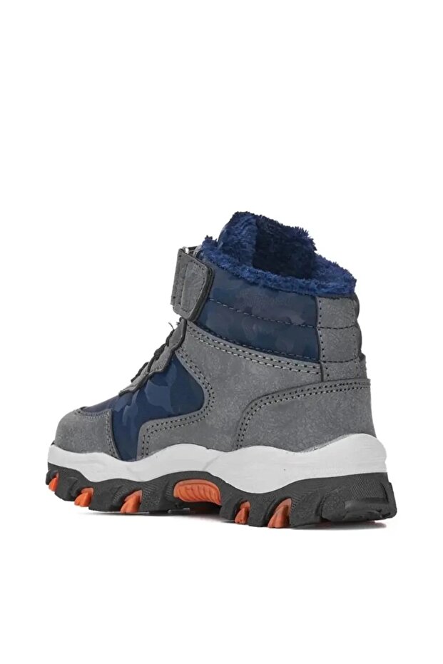 Çocuk Yünlü Soğuğa Dayanıklı Kışlık Günlük Bot - 2