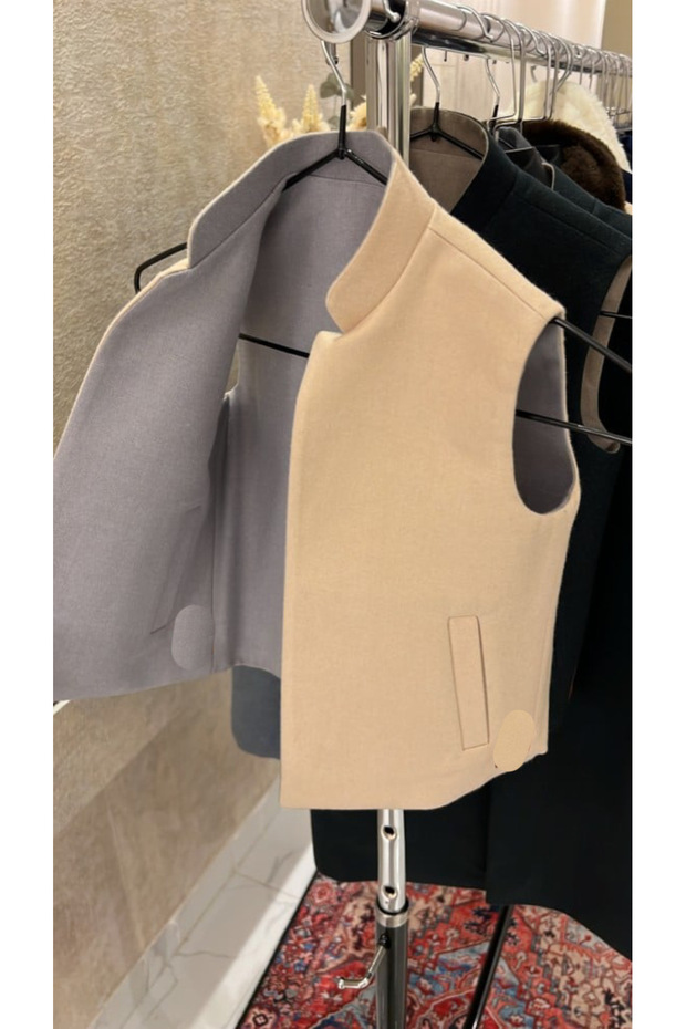 Reversible children's vest or jacket 🔴 📩When purchasing, please include the age in a comment to get the exact size - 2