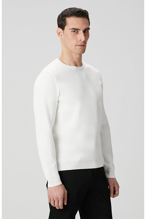 Kırık Beyaz Kazak - 4