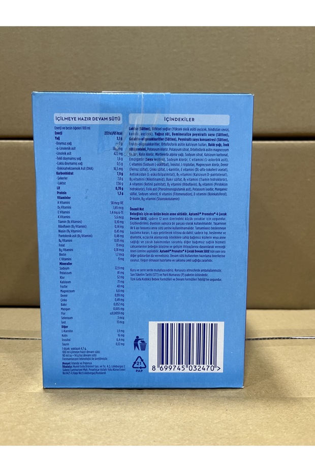 4 Numara Devam Sütü 800+250 Gr - 2