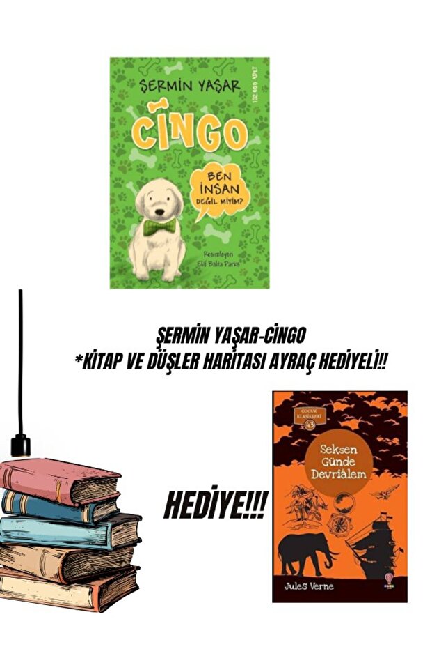 ŞERMİN YAŞAR-CİNGO *KİTAP VE DÜŞLER HARİTASI AYRAÇ HEDİYELİ!!
