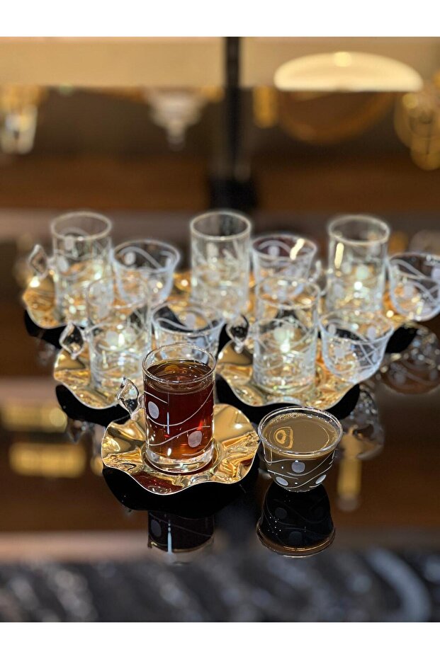 طقم شاي 18 قطعة - 3