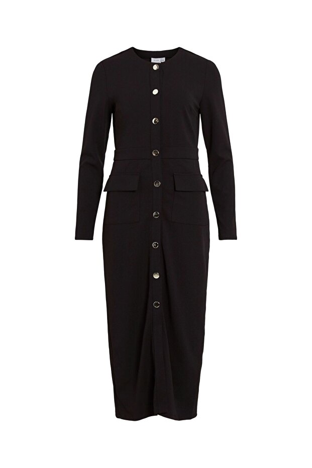 Maxikleid VICLARA Langarm - 2