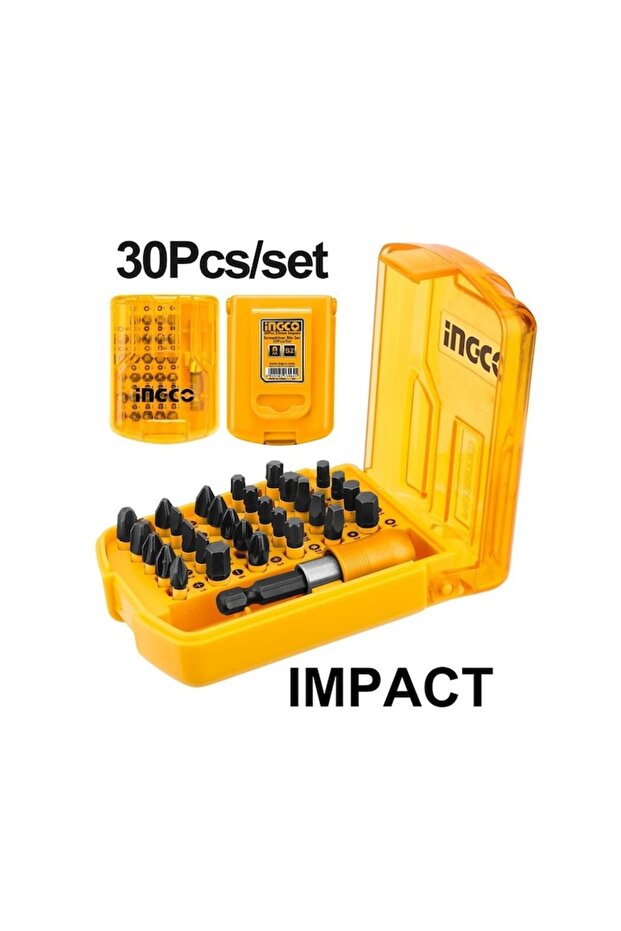 Impact bit set, 30 pcs. - 2