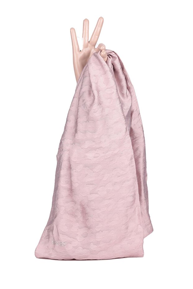 وشاح مربع بنقشة الفهد حجر - 1