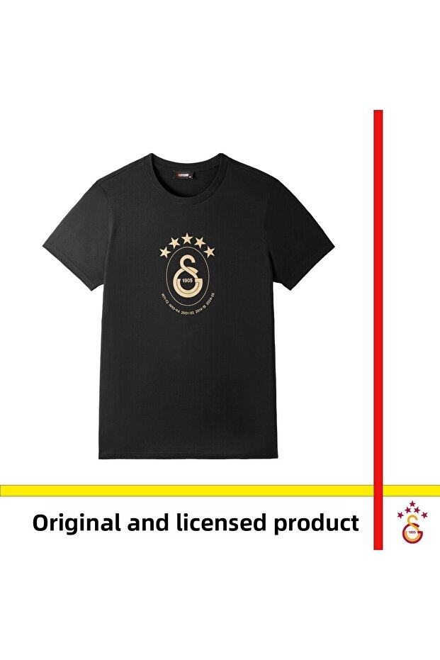 Licensed 2025 Logo Championship Black T-Shirt