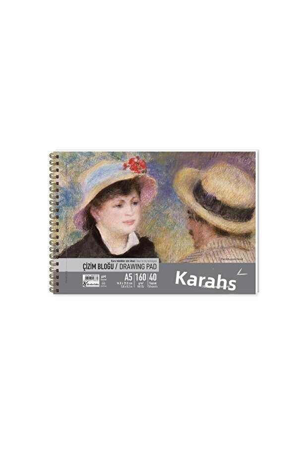 160 جرام A5 20 Ypكتلة رسم حلزونية