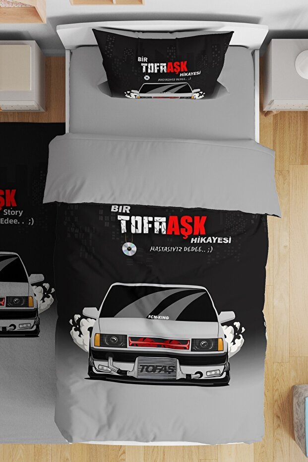 Tofaşk 1 Patterned Single Baby Kids Bedding Set