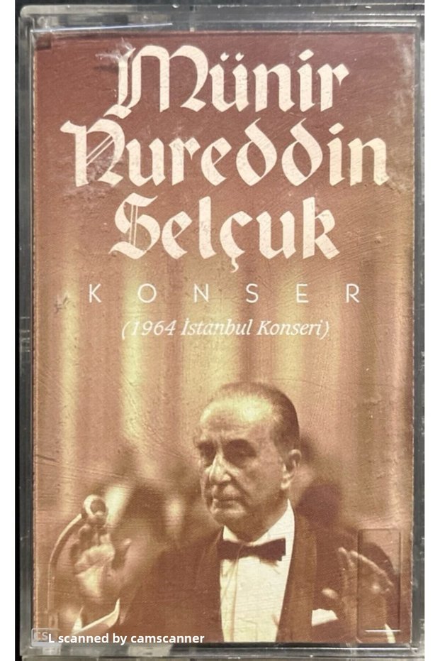 Münir Nureddin Selçuk Concert 1964 Istanbul Concert Cassette