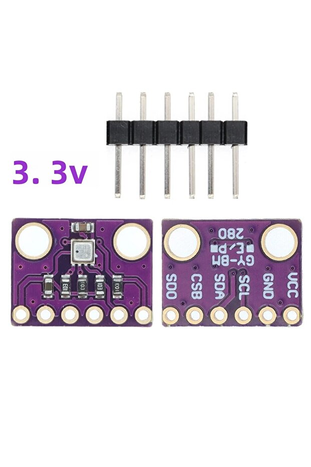 BME280 3.3V 3in1 BME280 3.3V 5V Digital Barometric Pressure Altitude Sensor I2C/SPI High Precision A