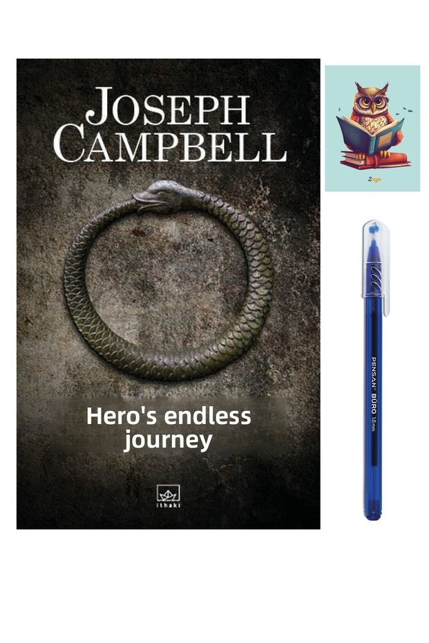 Kahramanın Sonsuz Yolculuğu - Joseph Campbell 9786053756910 Pensan Büro Mavi Tükenmez Kalem