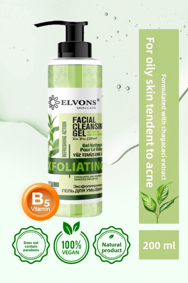 Tea Tree + Glycolic Acid Purifying Facial Cleansing Gel (for Acne-Prone) 200 ml