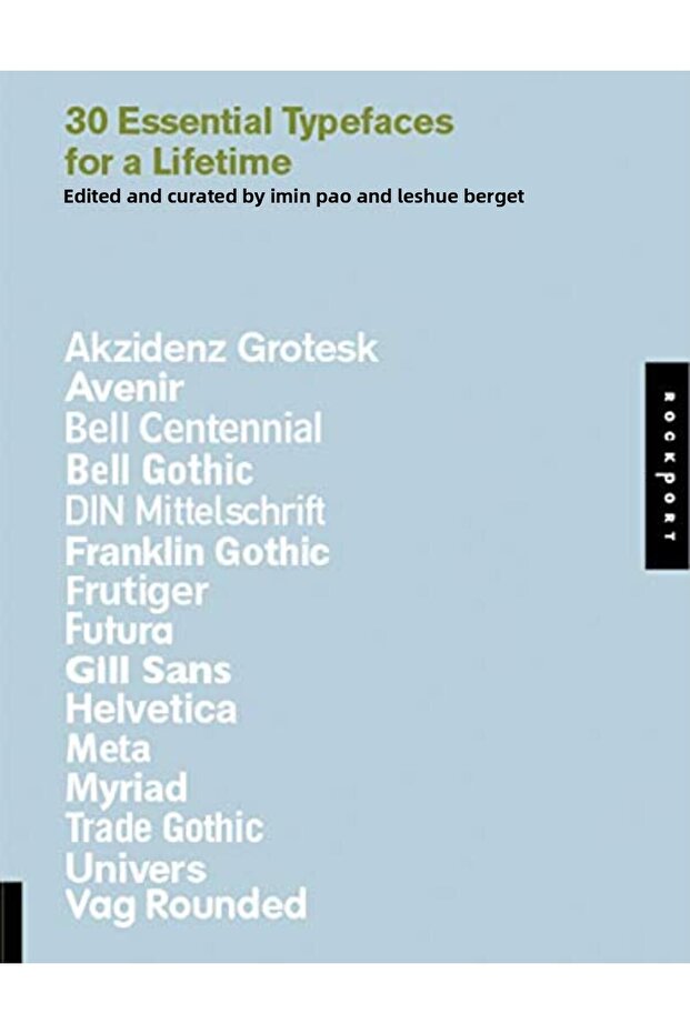 30 Essential Typefaces For A Lifetime - 1