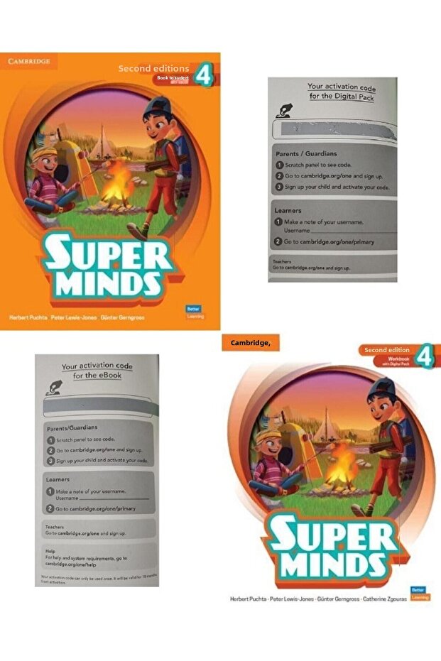 Super Minds 2e 4 Student's Book With Ebook + Workbook With Digital Pack