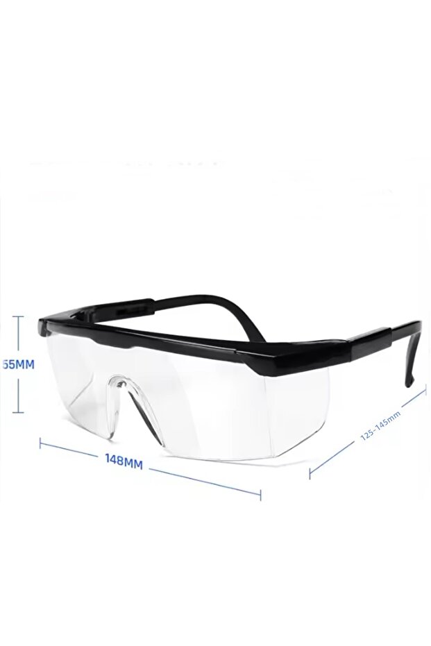 5 Pcs Protective Work Glasses Transparent Work Security Goggles - 7