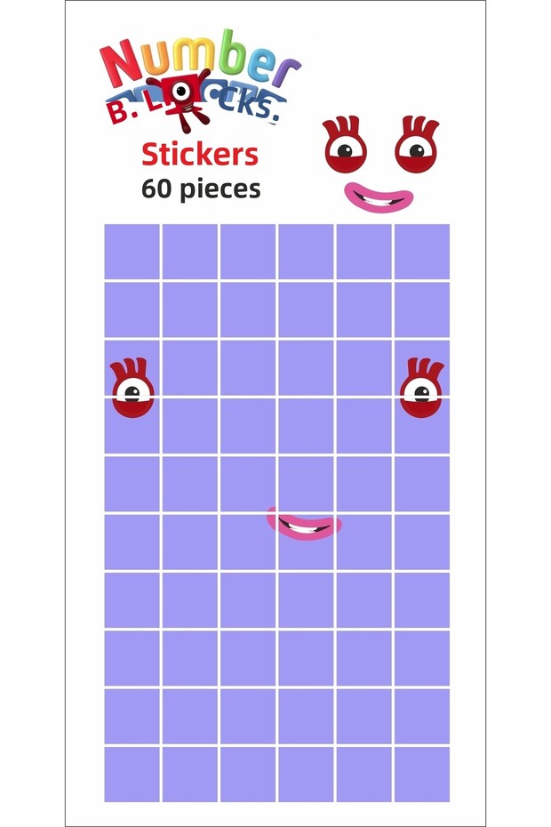 60 Math Educational Number Blocks - Unit Cube Snapcubes - 1