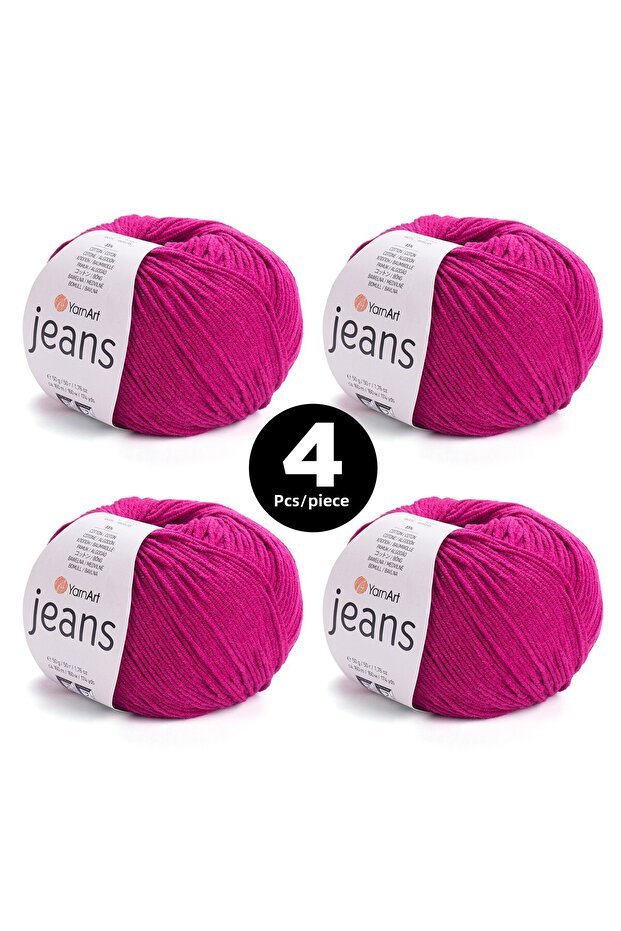 Jeans Knitting Strip - 91 - Pack of 4