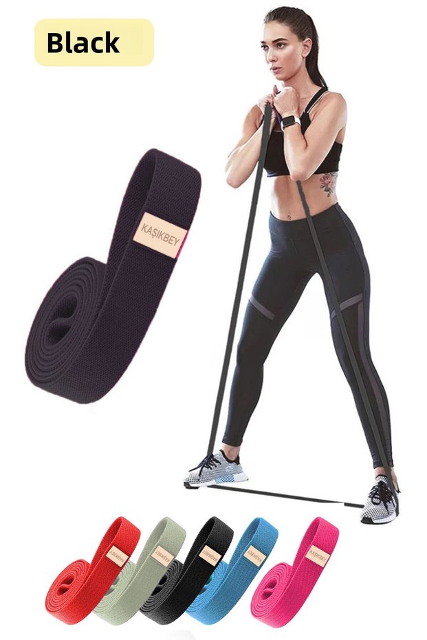 Elastic Squat Pilates Fitness Band Esports Leg Hip Exercise Resistance Band