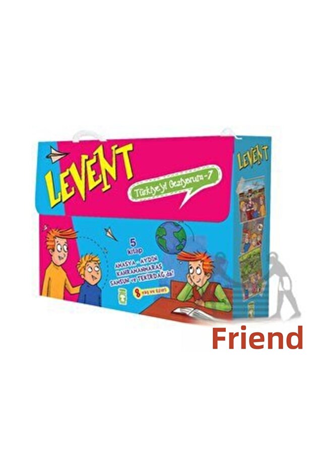 Levent Türkiye'yi Geziyorum 7 Set (5 Kitap)