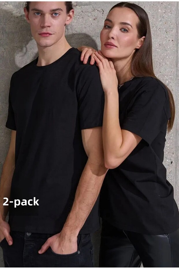 2-Pack Advantageous Unisex Oversized Crew Neck t-shirt