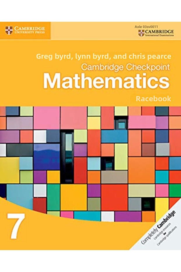 Checkpoint Mathematics Coursebook 7