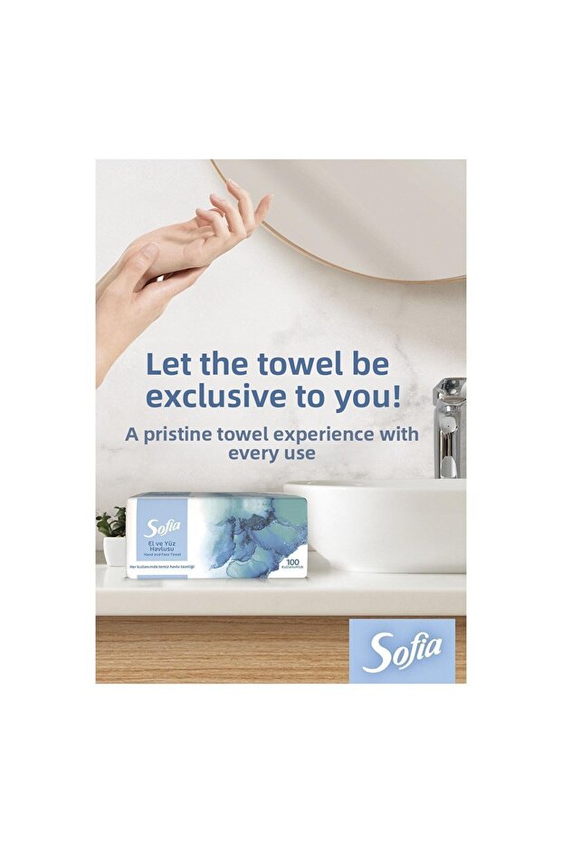 Hand and Face Towels 100 Pieces - 4