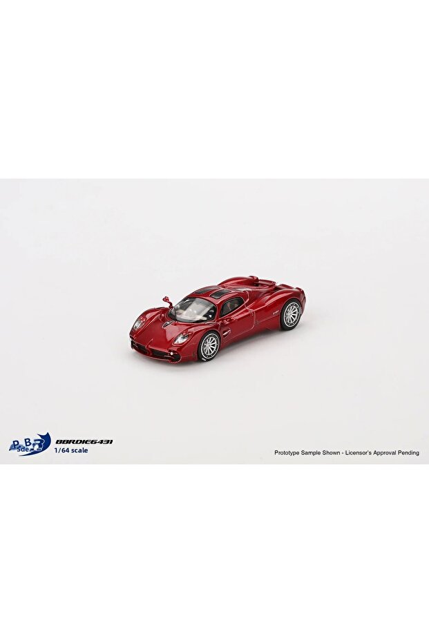 - BBR BBRDIE6431 1/64 باجاني يوتوبيا دبي أحمر