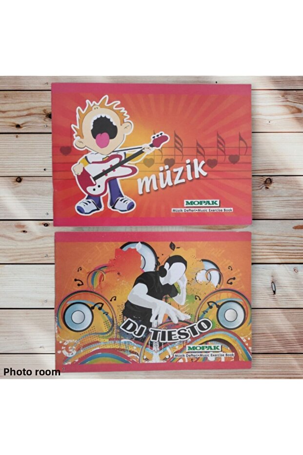 دفتر موسيقى صغير 20 ورقة - 3