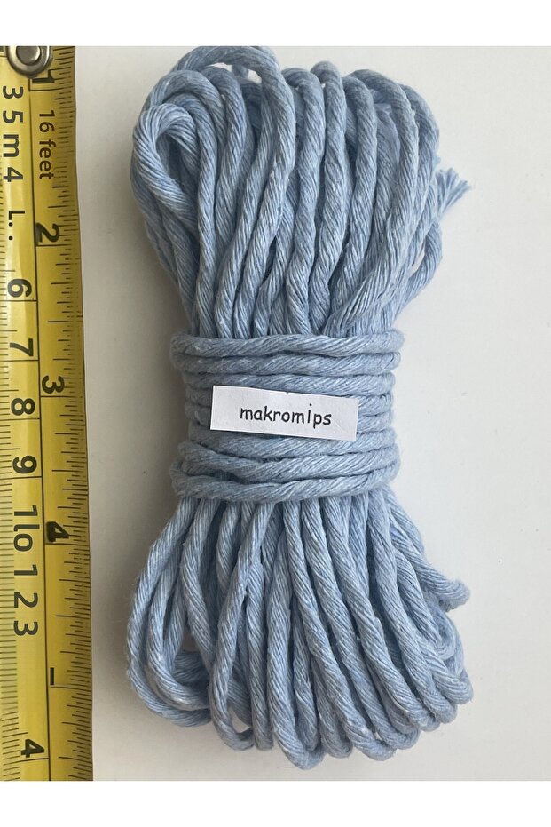 CHEAPEST MACRAME ROPE (10 meters) SCANABLE SINGLE BOWKNESS KEYCHAIN LEAF WALL DECOR HOBBY ROPE - 1