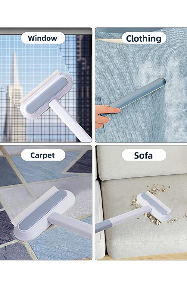Multi-Purpose Practical Glass Cleaner Bristle Lint Collector Carpet Sofa Sofa Cleaner - 3
