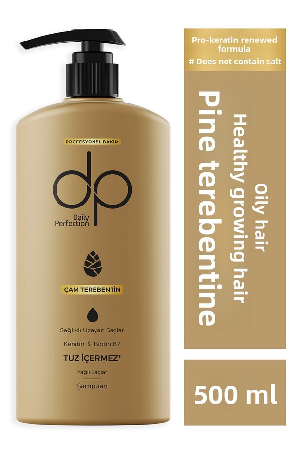Daily Perfection 500 ml Pine Turpentine Shampoo