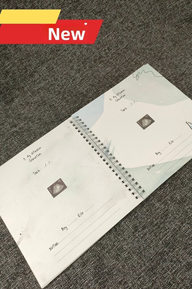 Baby Diary, Baby Memories Book, Pregnancy Period, Pregnancy Planning Notebook - 4