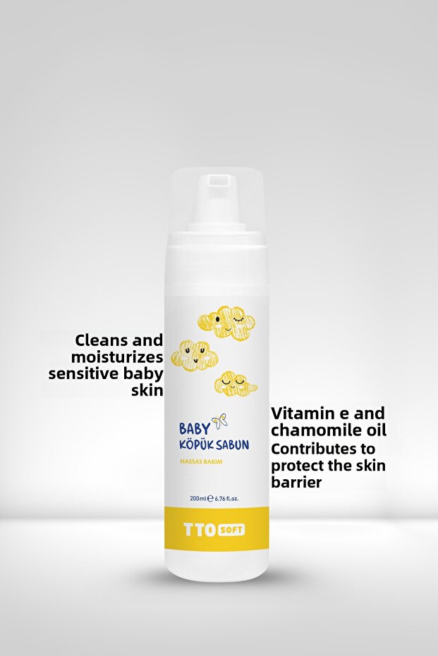 200 ML Soft Baby Foam Soap - 5