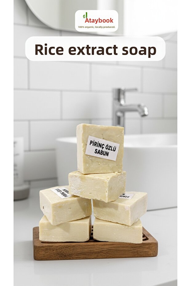 Rice Soap 6 Pieces 1kg Skin Whitening