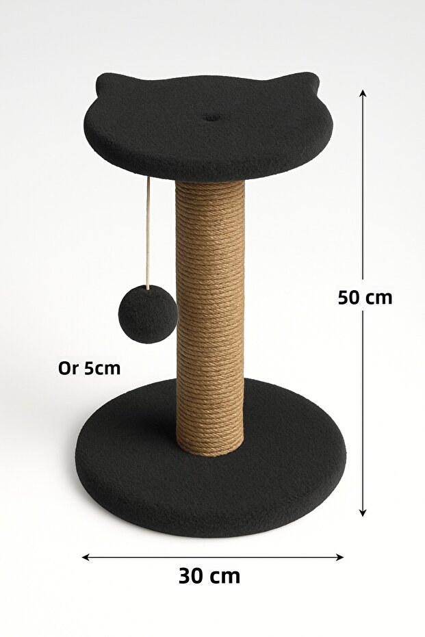 عمود خدش للقطط مع خطوات أنثراسايت - 1