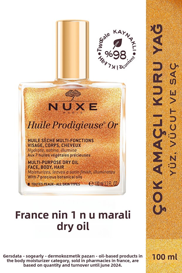 Huile Prodigieuse or 100 ml