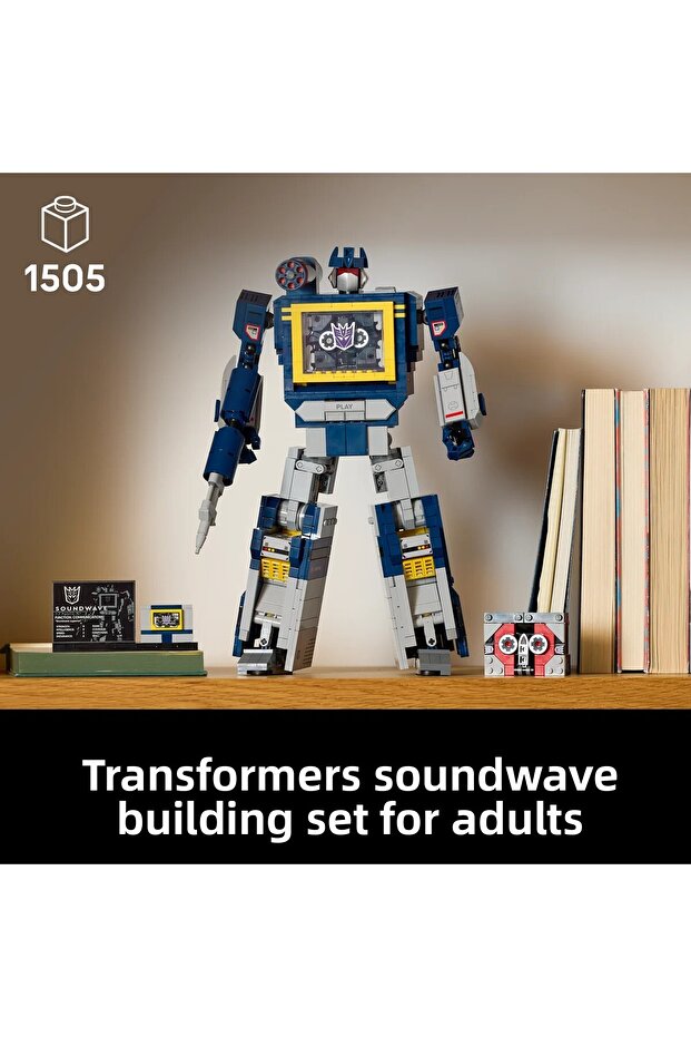 LEGO10358 أيقونات المتحولون: Soundwave - 5