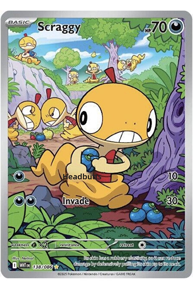 Scraggy - 138/086 - Sv: White Flare