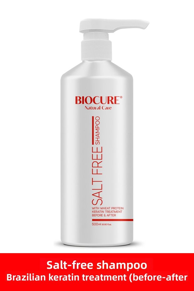 Keratin Pre and Post Treatment Salt-Free Purifying Daily Hair Care Shampoo / Paraben-Free 500ml
