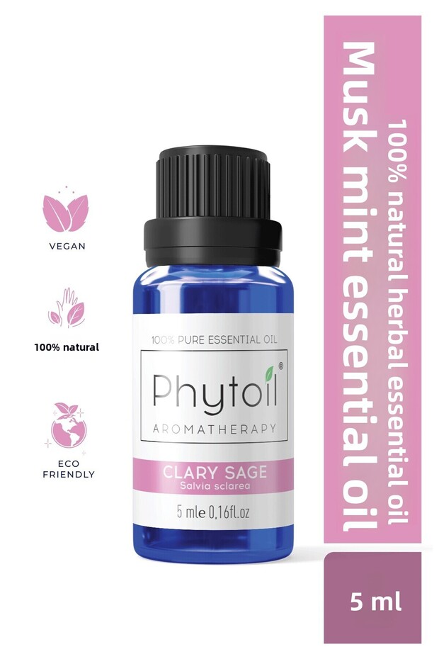 Clary Sage Essential Oil – 100% Pure and Natural Herbal Essential Oil 5 ml