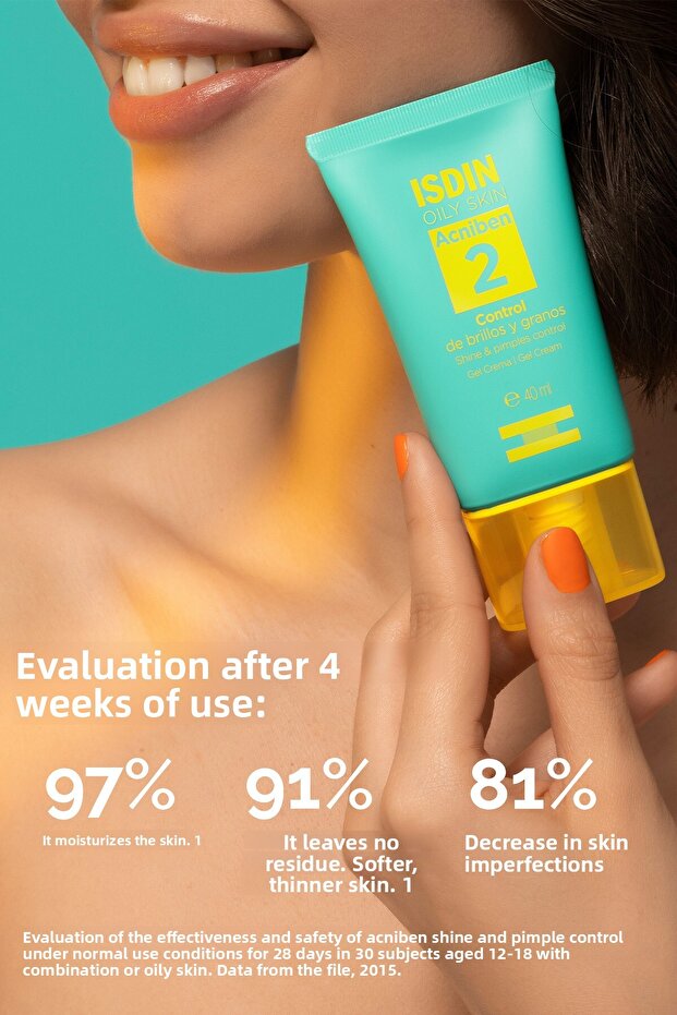 Acniben Anti-Pore Day Care Gel Cream for Oily and Acne-Prone Skin 40 ml - 2