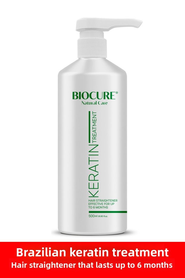 Hair Straightener Keratin Treatment Brazilian Blow Dry for Curly Wavy and Volume Hair 500ml