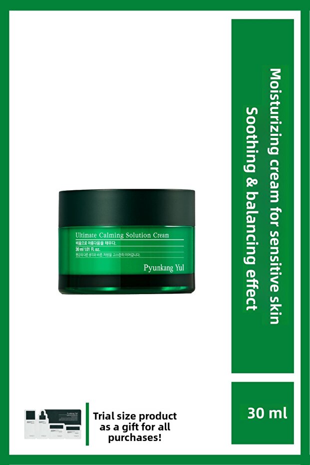 Pyunkang yul Ultimate Calming Solution Cream 30 ml - Καταπραϋντική και καταπραϋντική κρέμα προσώπου - 1